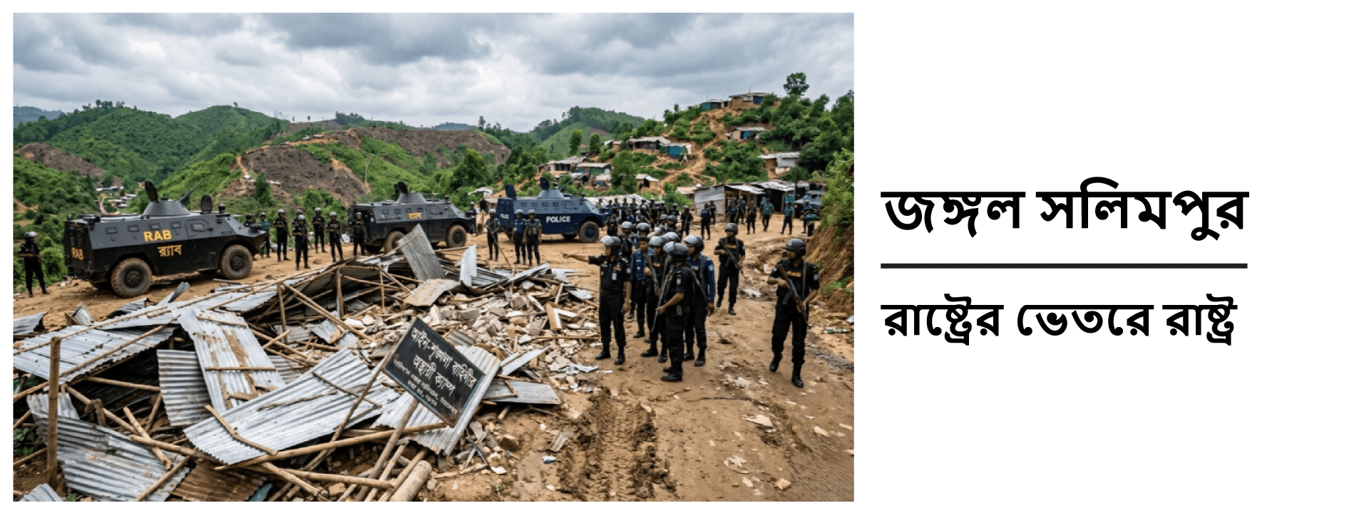 জঙ্গল সলিমপুর: রাষ্ট্রের ভেতরে রাষ্ট্র