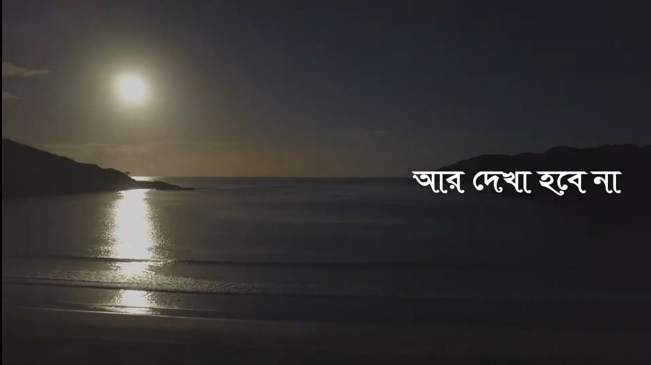 আর দেখা হবে না 