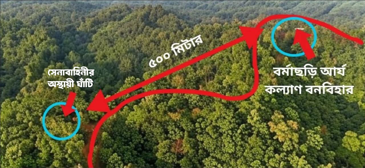 পাহাড়ে তৎপর বিদ্রোহী সশস্ত্র সংগঠন ইউপিডিএফ (মূল): প্রেক্ষাপট বর্মাছড়ি